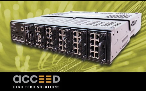 RGS-R9004GP: Modular L3 switch with 10G ports